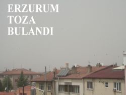 Erzurum 'tozlandı'